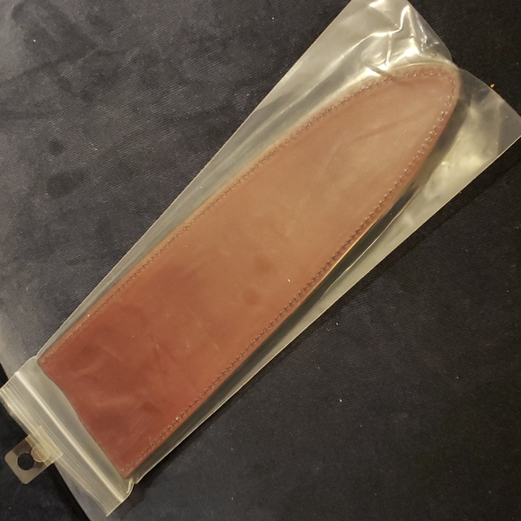 💥BUY 5 GET 3 FREE Leather Knife Saya Cover for Gyuto Knife 240mm (9.4") - Picture 6 of 6